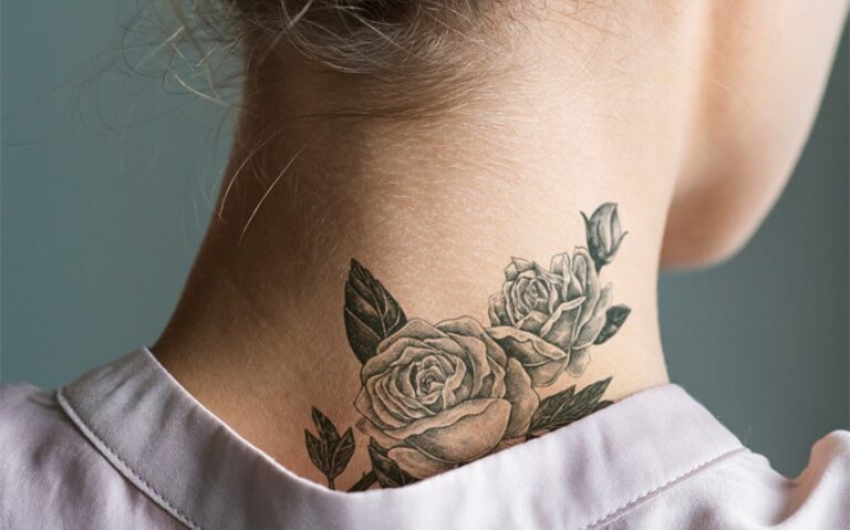 Neck Tattoo Ideas for Women
