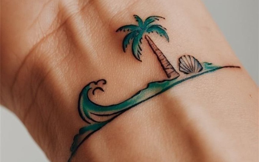 beach themed tattoo ideas