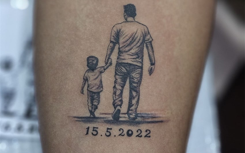 dad and son tattoo ideas