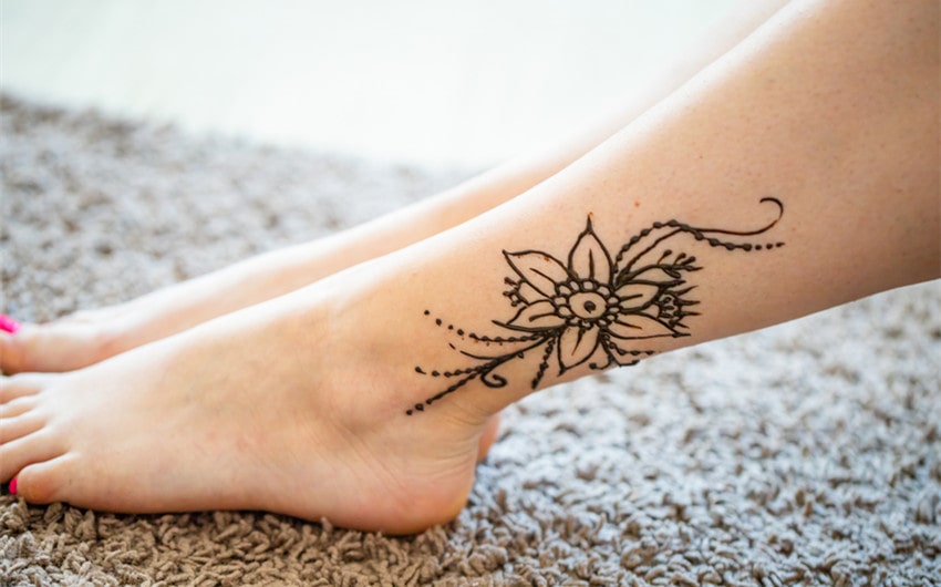 female ankle tattoo ideas