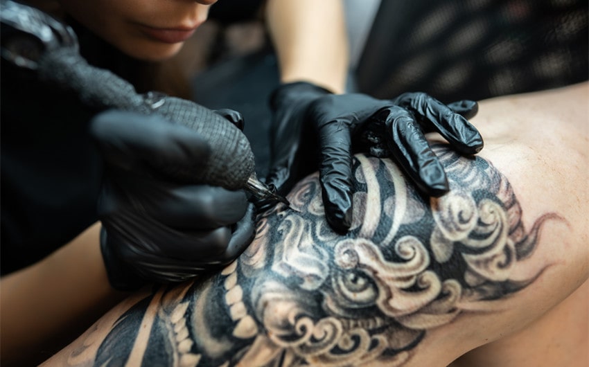 japanese mask tattoo ideas