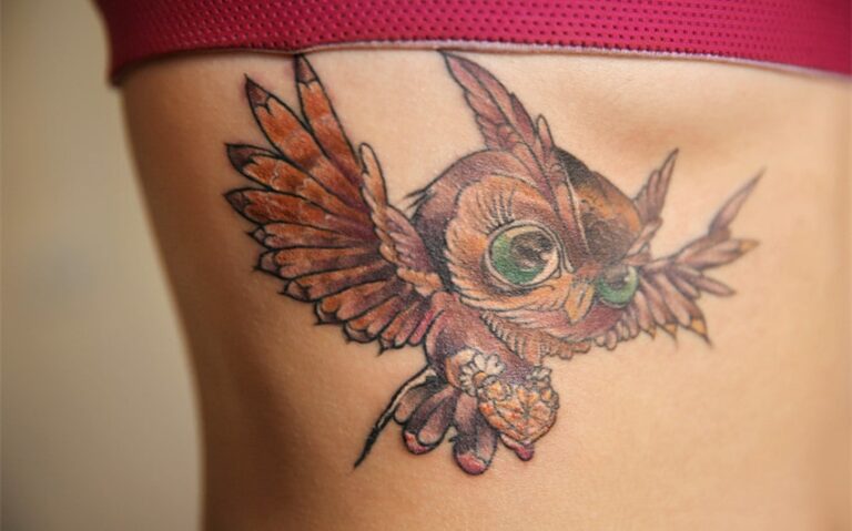 rib tattoos for women