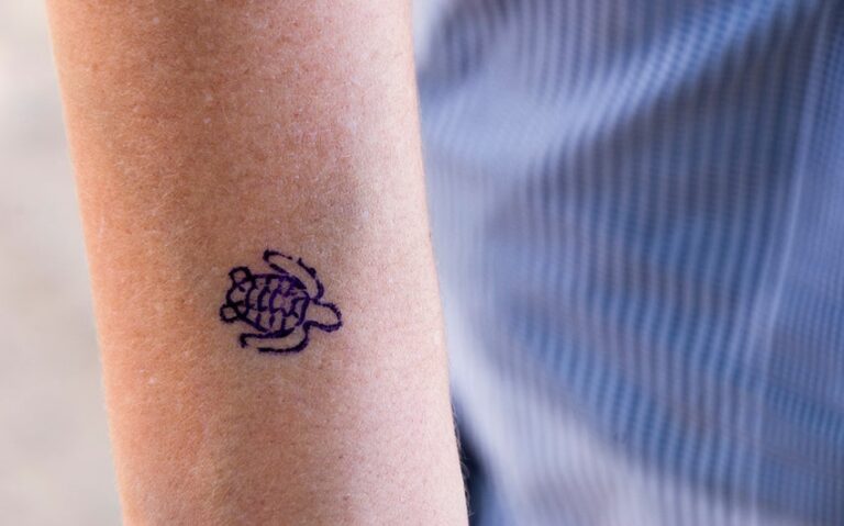 simple turtle tattoo ideas