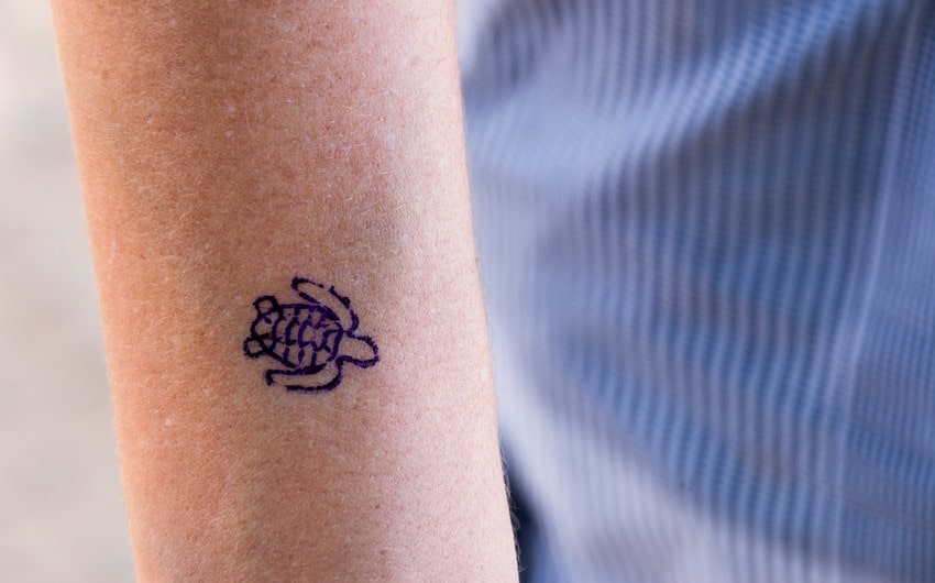simple turtle tattoo ideas