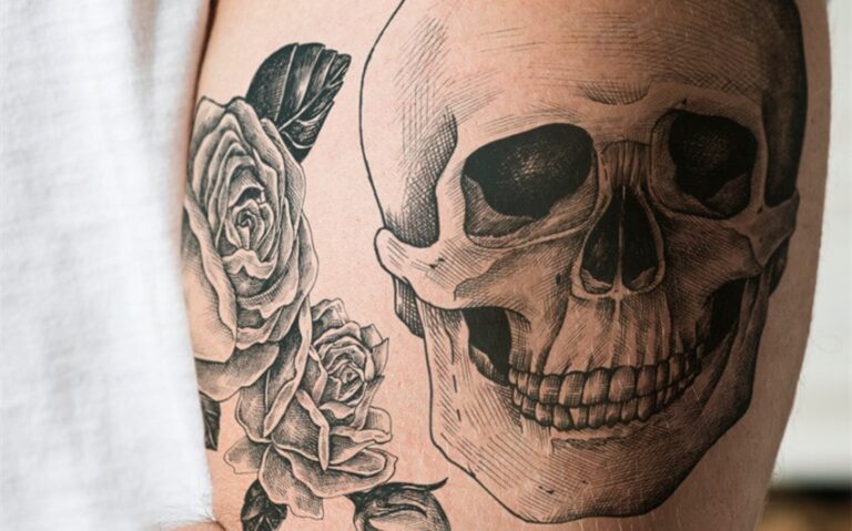skull tattoo ideas for guys
