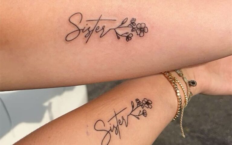 small tattoo ideas for sisters