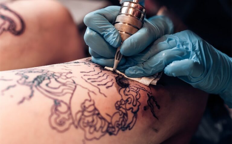 tattoo ideas for men on the leg