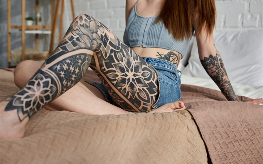tattoo ideas on the leg