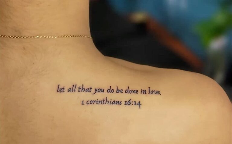 tattoo ideas with bible verses