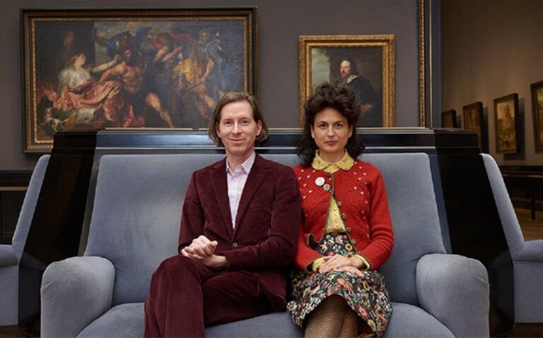 wes anderson wife